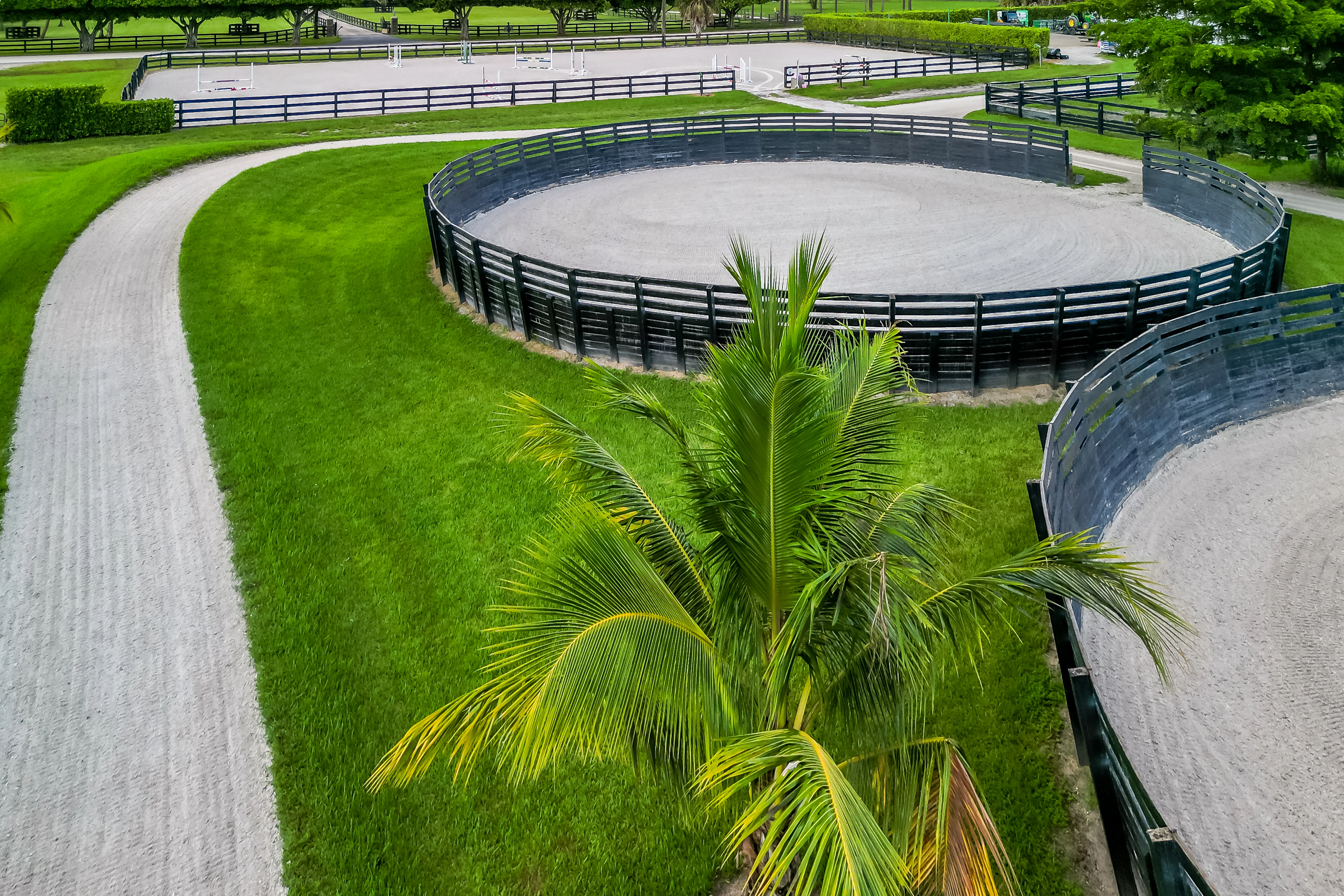 Round pens at IDA Farm